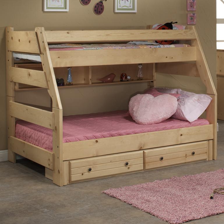 Trendwood Sedona Twin/Full High Sierra Bunk Bed Conlin's Furniture